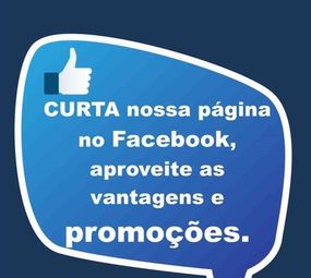 Curta nossa página no Facebook.