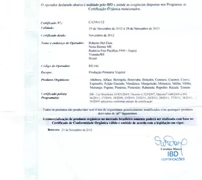 Mesa Natural Alimentos Orgânicos Certificados photo 2