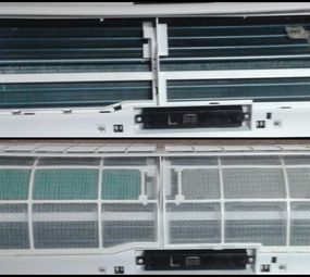 Equipamento como novo após a limpeza.