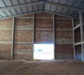 Obras. Pavihão