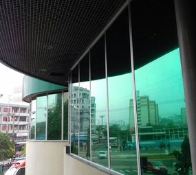Película Refletiva Verde - Cliente Hospital Cristo Redentor Porto Alegre