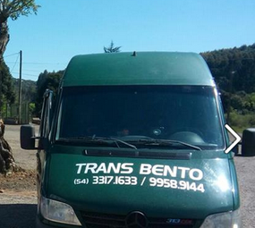 Trans Bento - Aluguel de Vans