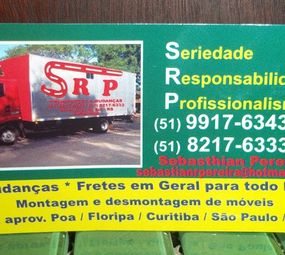 SRP Transportes e Mudanças - RC Mudanças